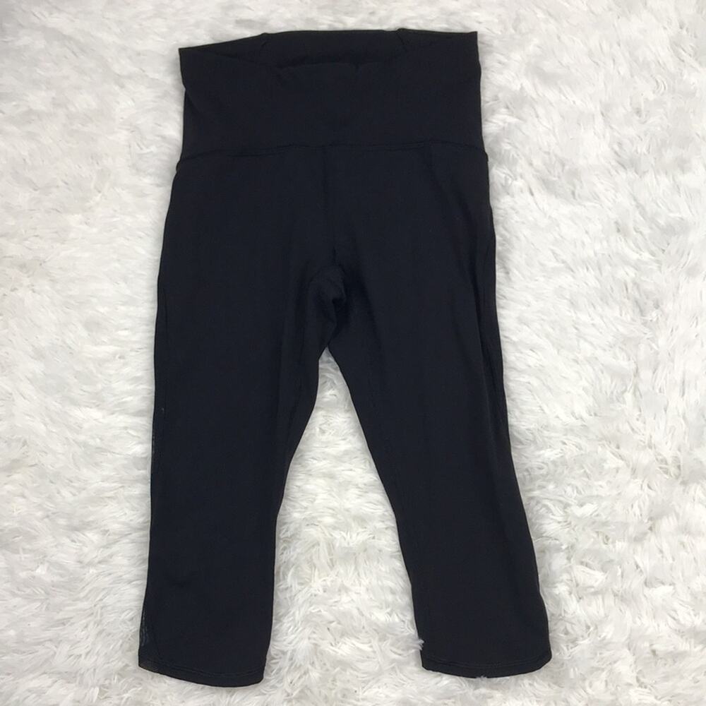 Lululemon Train Times Crop (17") Black